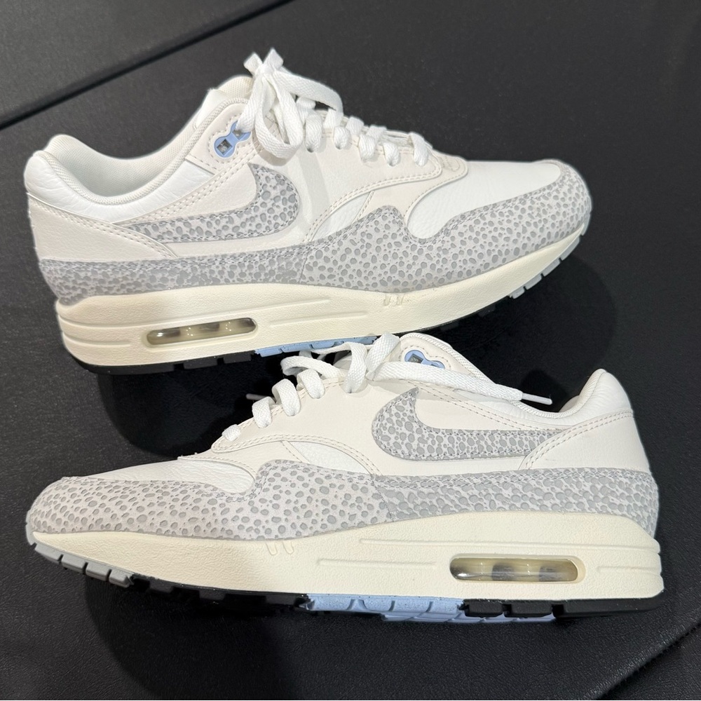 Nike Air Max 1 'Safari - Summit White' Women’s Size 10 Men’s Size 8.5